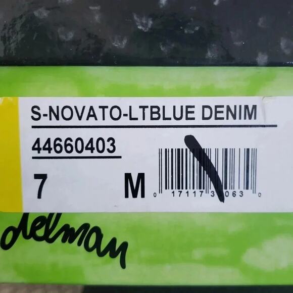 Sam Edelmen Novato Slingbacks in denim blue-Size 7 - Picture 7 of 7